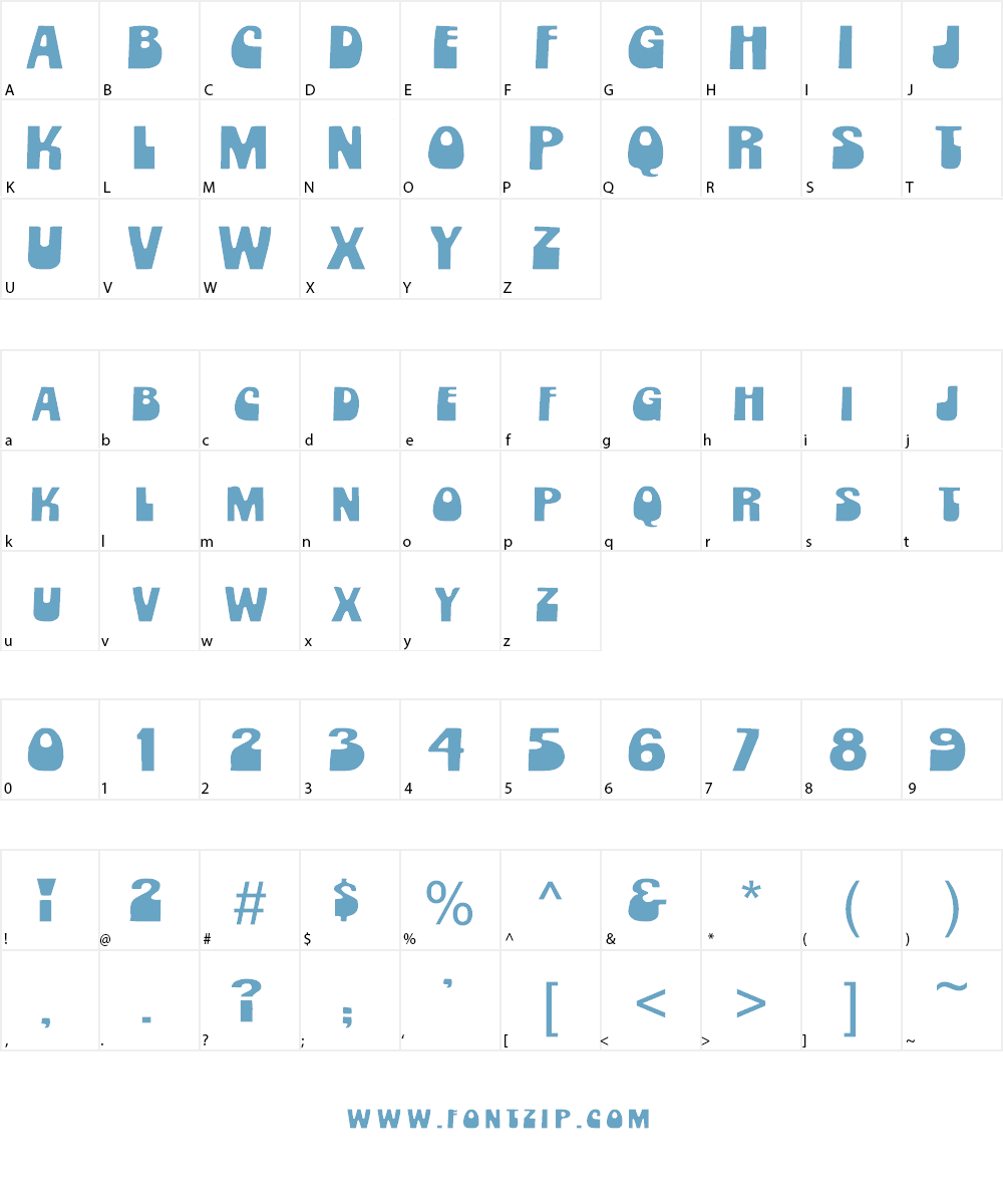 Orbit Solid Font Character